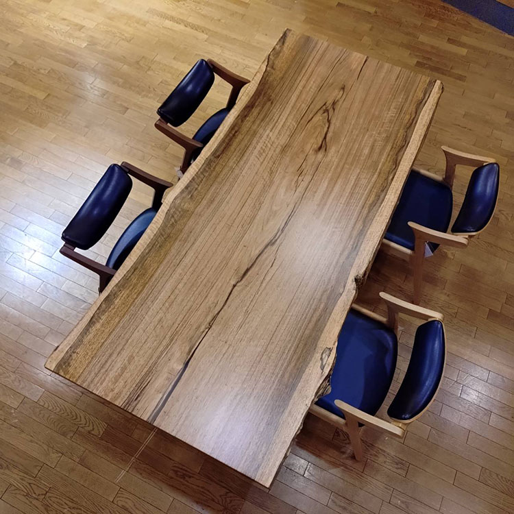 一枚板　パプアニューギニアウォールナット(杢)　249-5　(W200cm)