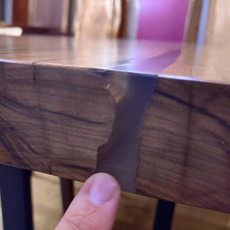 一枚板　パプアニューギニアウォールナット(杢)　249-5　(W200cm)