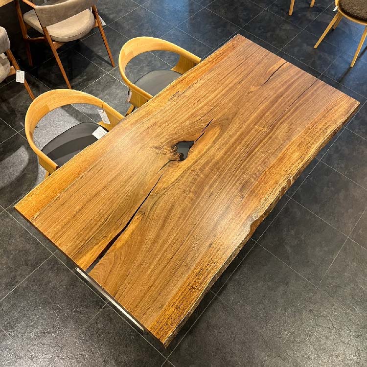 【SOLD OUT】一枚板　PNGウォールナット　250-14　(W180cm)　ダイニングテーブル