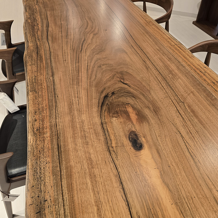 一枚板　パプアニューギニアウォールナット　250-23　(W220cm)　ダイニングテーブル