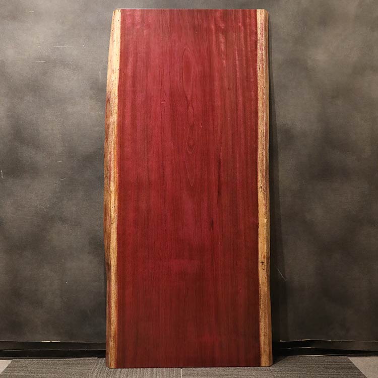 一枚板　パープルハート　651-1/2-4-1　(W210cm)　ダイニングテーブル