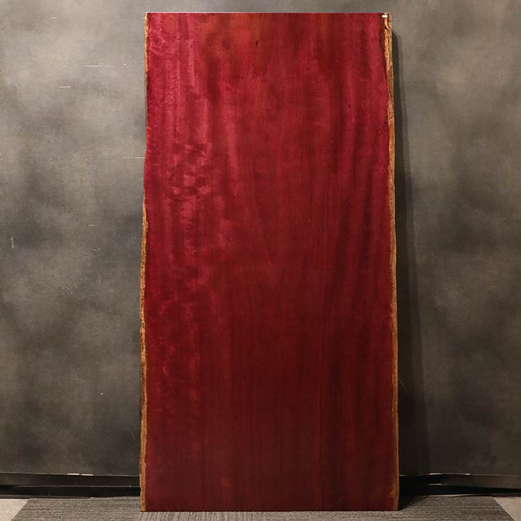 一枚板　パープルハート(杢)　654-2/2-16-2　(W210cm)　ダイニングテーブル