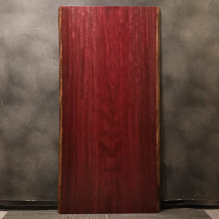 一枚板　パープルハート　655-2/2-11-1　(W210cm)　ダイニングテーブル