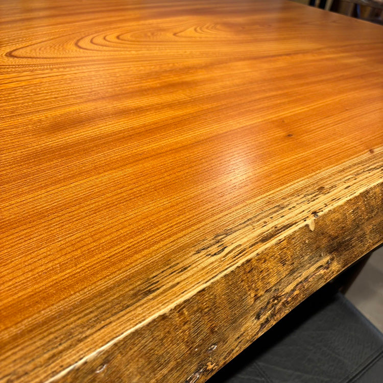 一枚板　ケヤキ　630-5　(W200cm)　ダイニングテーブル