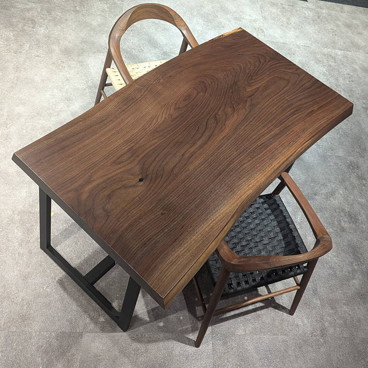 一枚板　ウォールナット　TR-2939-1-5　(W150cm)　ダイニングテーブル