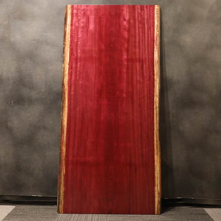 一枚板　パープルハート　TR-651-1/2-5-1　(W220cm)　ダイニングテーブル