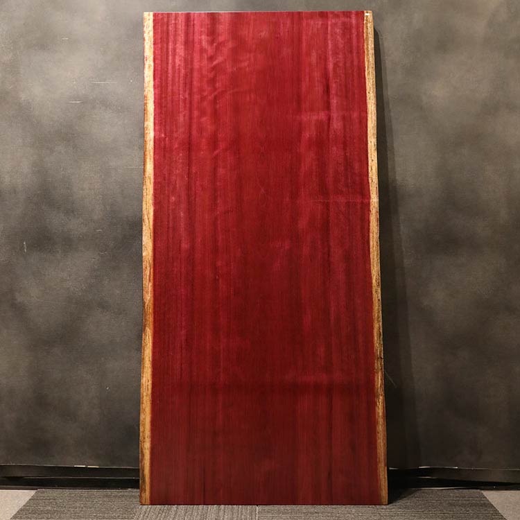 一枚板　パープルハート　TR-651-1/2-5-1　(W220cm)　ダイニングテーブル