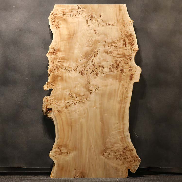 【SOLD OUT】一枚板　ポプラ(杢)　268-9　(W210cm)　ダイニングテーブル
