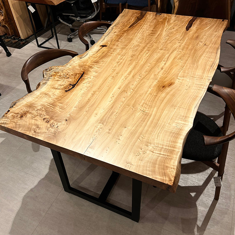 一枚板　ポプラ(杢)　270-1/2-5　(W200cm)