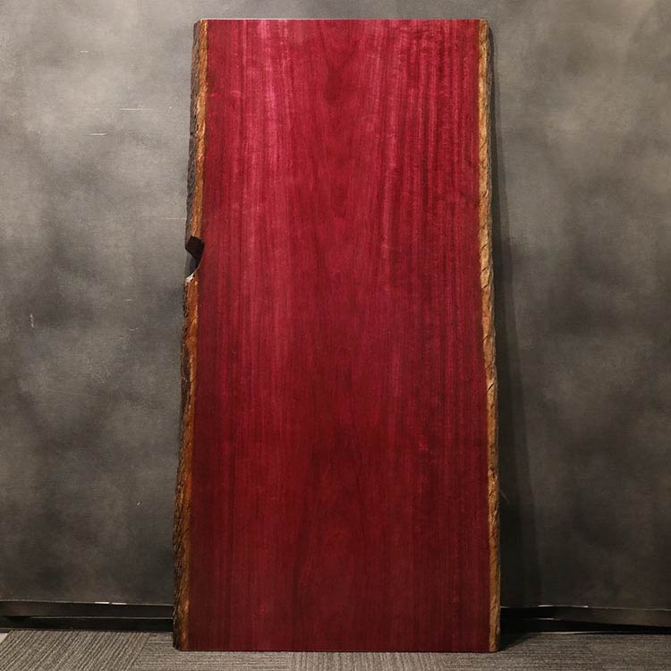 一枚板　パープルハート　655-2/2-11-2　(W220cm)　ダイニングテーブル
