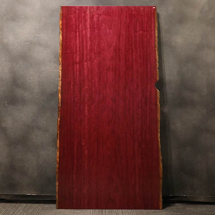 一枚板　パープルハート　655-2/2-11-2　(W220cm)　ダイニングテーブル