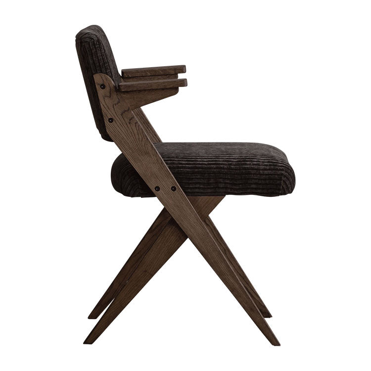 ゼット ダイニングチェア 肘付