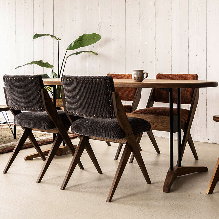 ゼット ダイニングチェア 肘付