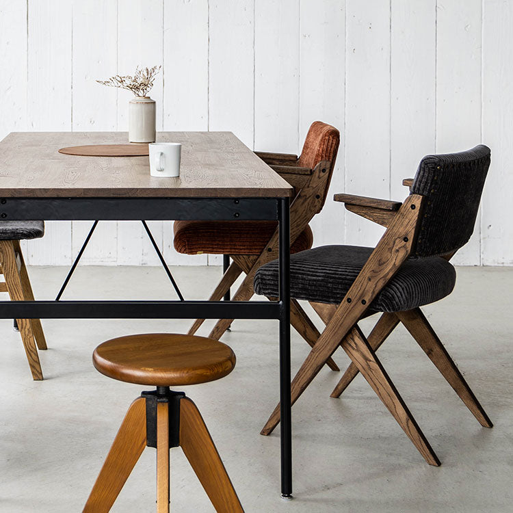 ゼット ダイニングチェア 肘付