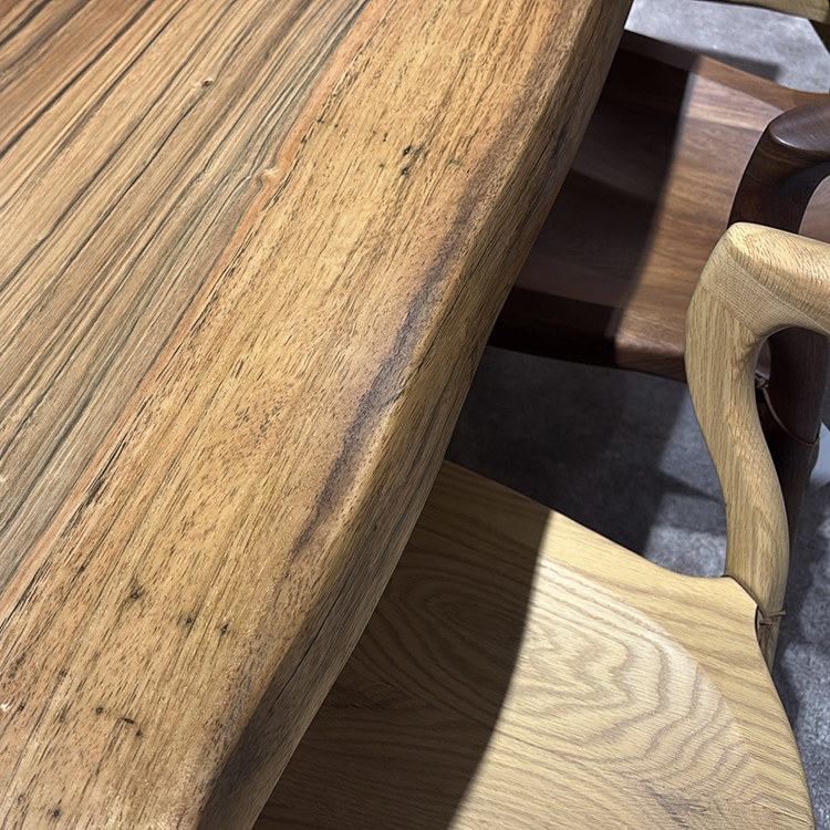 一枚板　パプアニューギニアウォールナット　248-35-2　(W210cm)　ダイニングテーブル