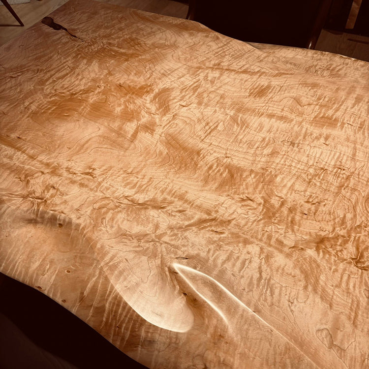 【SOLD OUT】一枚板　トチ / 栃(杢)　1025-12　(W220cm)