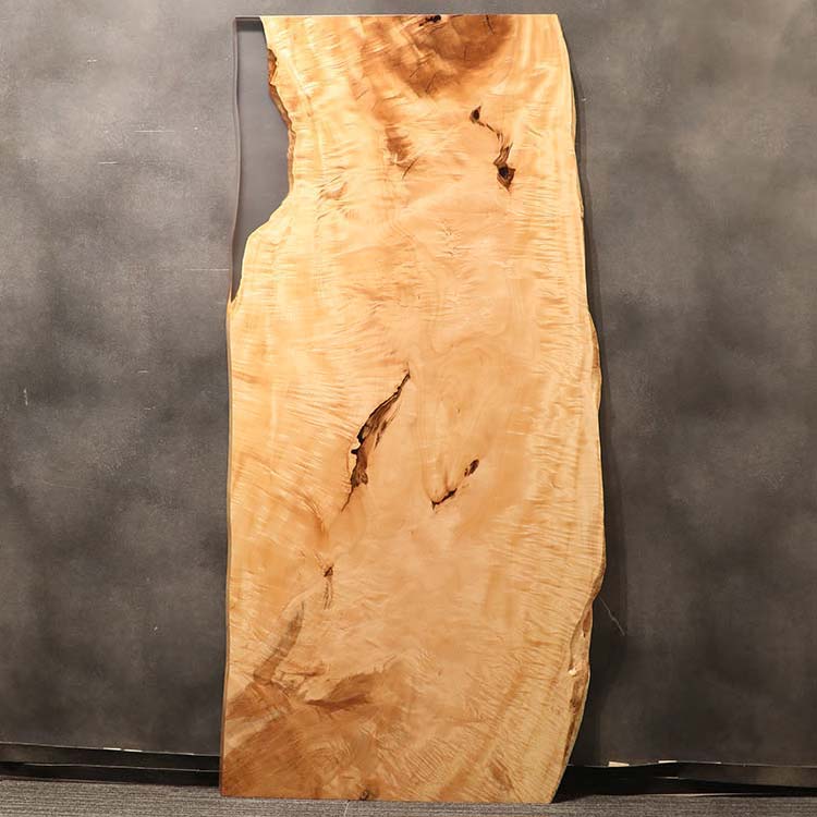 【SOLD 0UT】一枚板　トチ / 栃(杢)　1025-15　(W220cm)