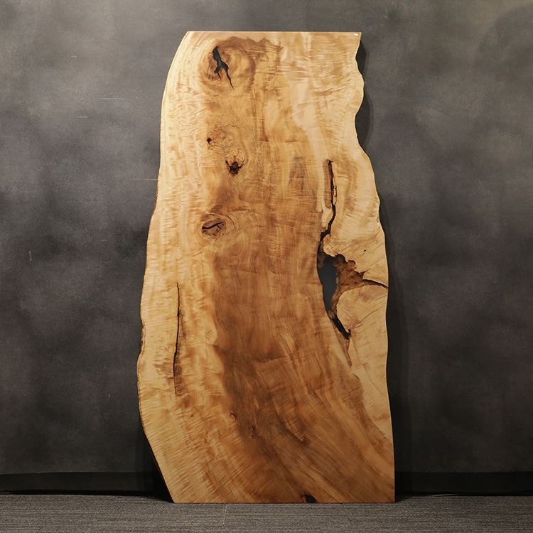 一枚板　トチ / 栃(杢)　1025-17　(W220cm)