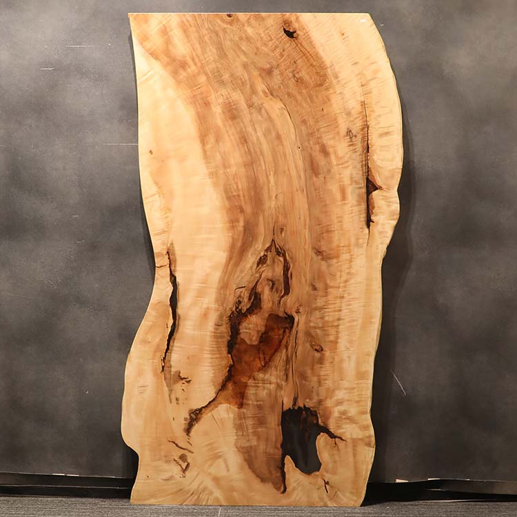 【SOLD OUT】一枚板　トチ / 栃(杢)　1025-19　(W200cm)