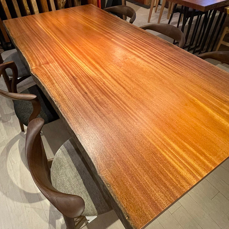 一枚板　アフリカンマホガニー(杢)　368-4　(W220cm)