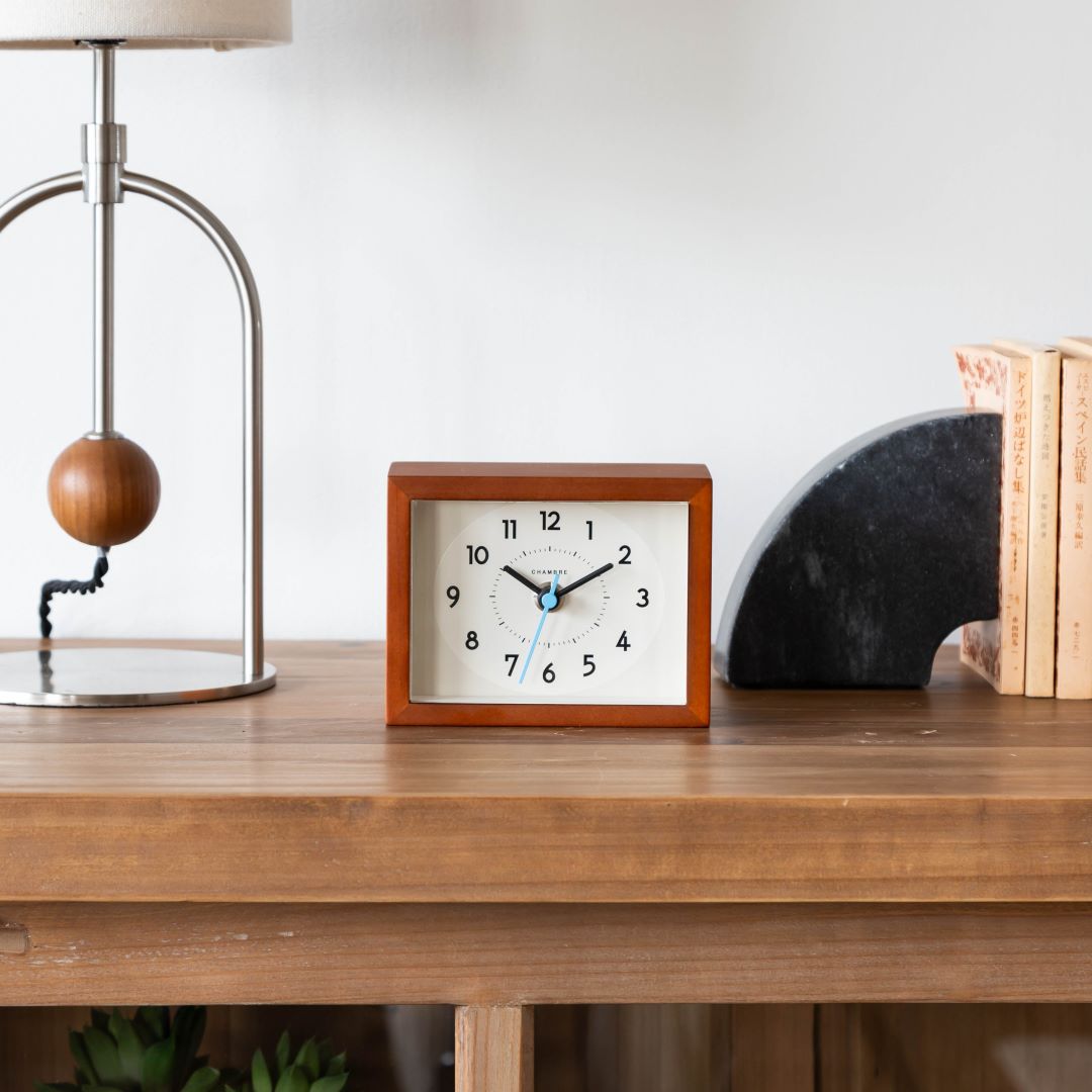 ひのき テーブルクロック