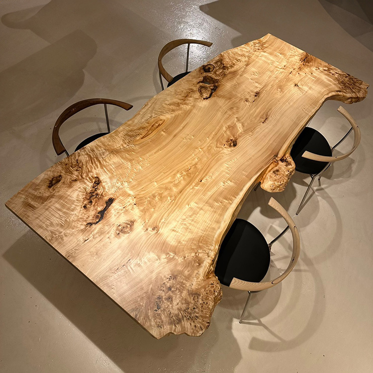 一枚板　ポプラ(杢)　720-3　(W240cm)