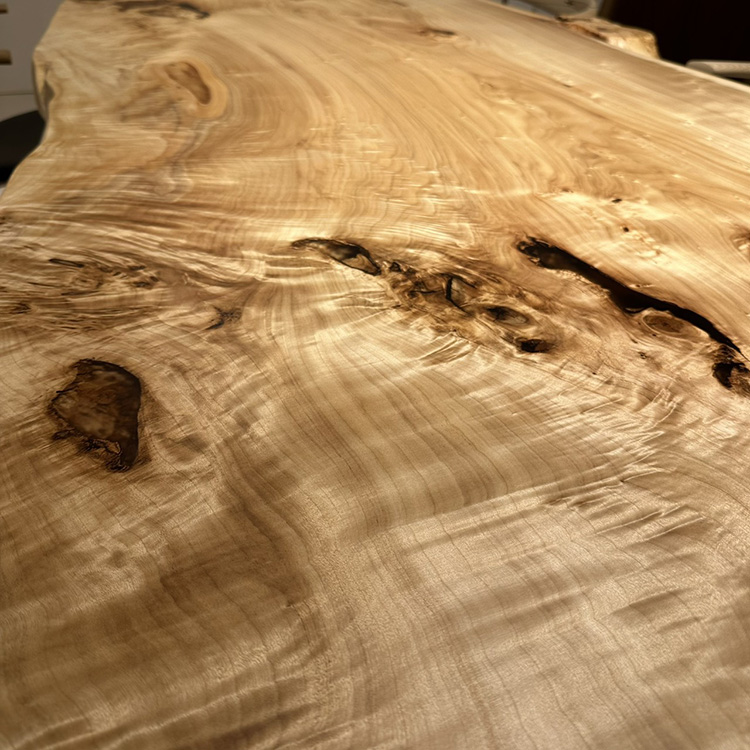 一枚板　ポプラ(杢)　720-3　(W240cm)