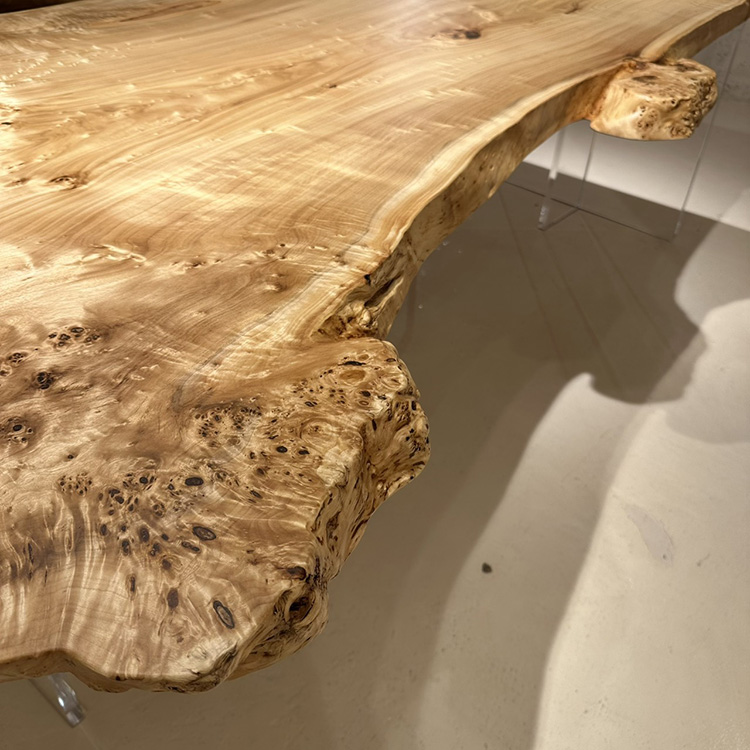 一枚板　ポプラ(杢)　720-3　(W240cm)