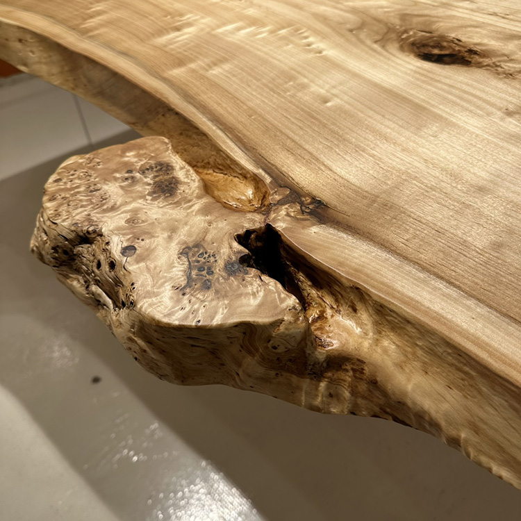 一枚板　ポプラ(杢)　720-3　(W240cm)