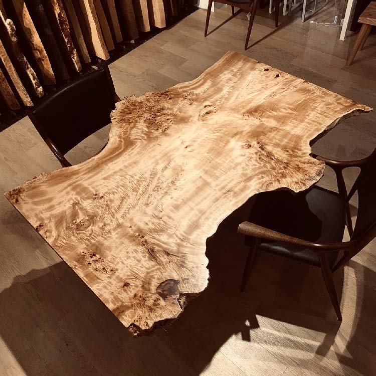 【SOLD OUT】一枚板　ポプラ(杢)　494-9-2　(W150cm)