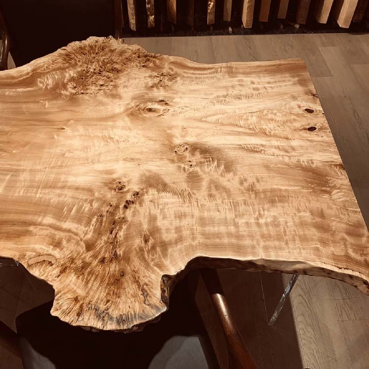 【SOLD OUT】一枚板　ポプラ(杢)　494-9-2　(W150cm)