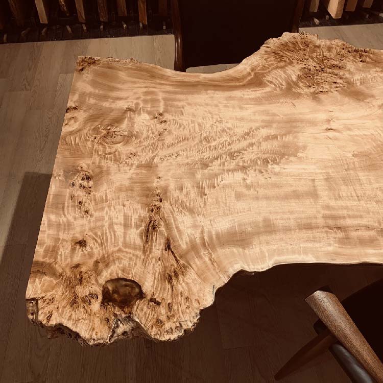 【SOLD OUT】一枚板　ポプラ(杢)　494-9-2　(W150cm)