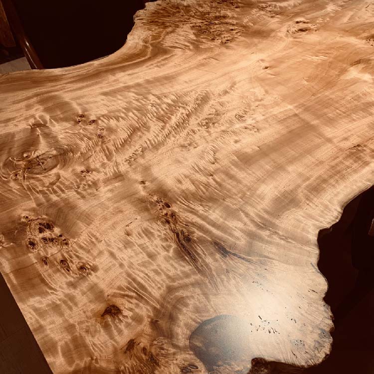 【SOLD OUT】一枚板　ポプラ(杢)　494-9-2　(W150cm)