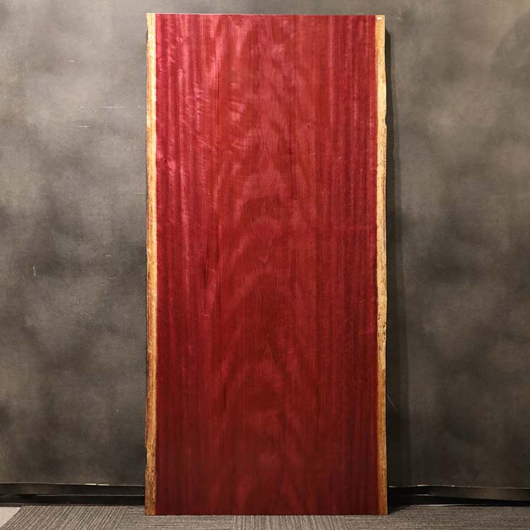 一枚板　パープルハート　651-1/2-9-1　(W230cm)　ダイニングテーブル