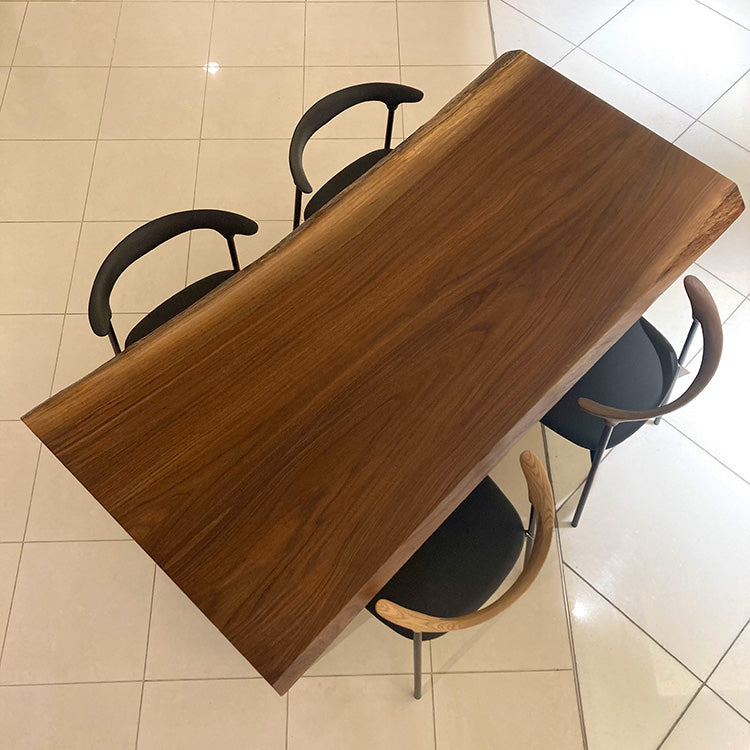 【SOLD OUT】一枚板　ウォールナット　25379-12　(W175cm)　ダイニングテーブル