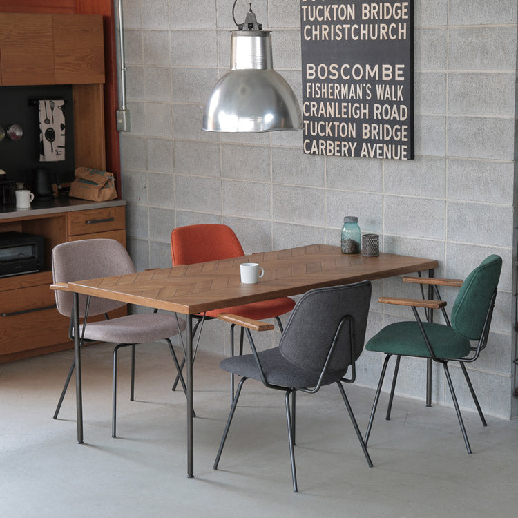 アボック ダイニングチェア 肘付