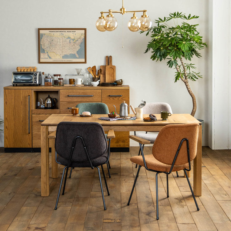 アボック ダイニングチェア 肘無