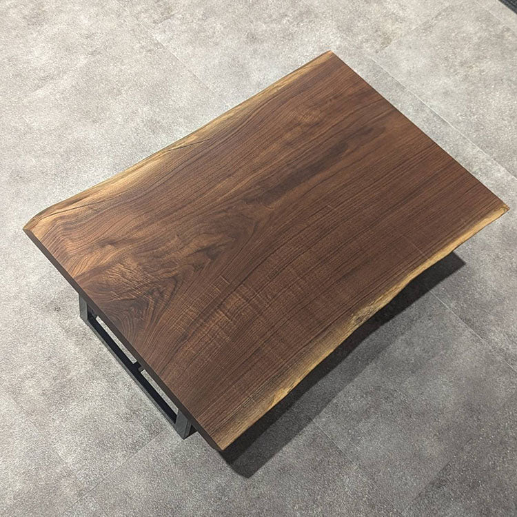 一枚板　ウォールナット　25379-4-2　(W110cm)　ローテーブル