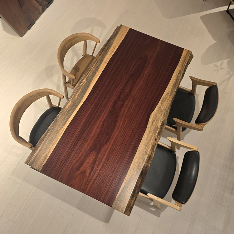 一枚板　パドック　302-3-1　(W150cm)　ダイニングテーブル