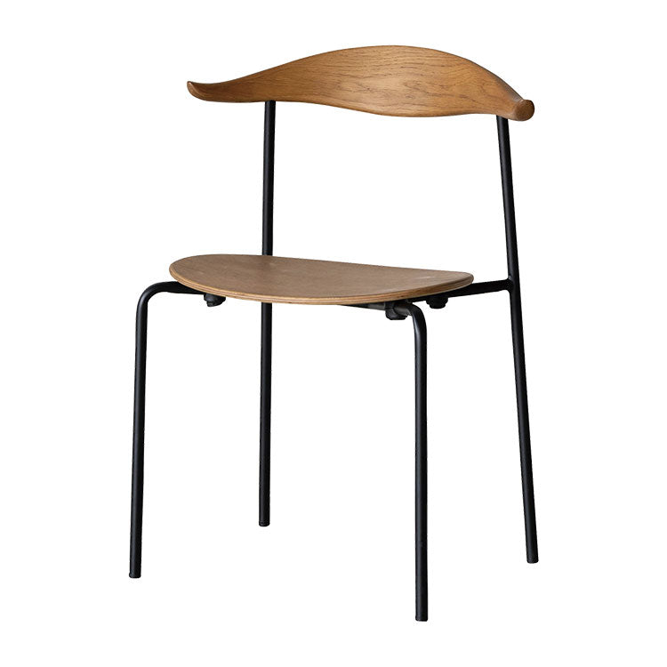 ラウル ダイニングチェア ブラック脚