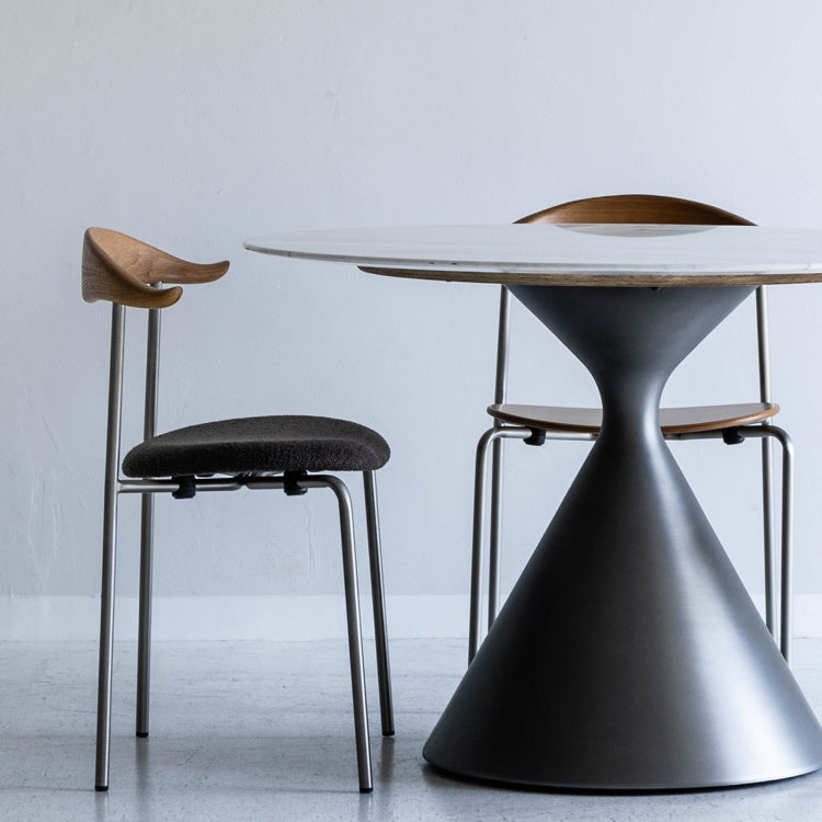 ラウル ダイニングチェア ブラック脚