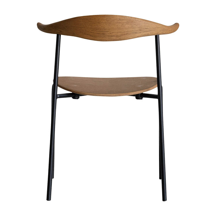 ラウル ダイニングチェア ブラック脚