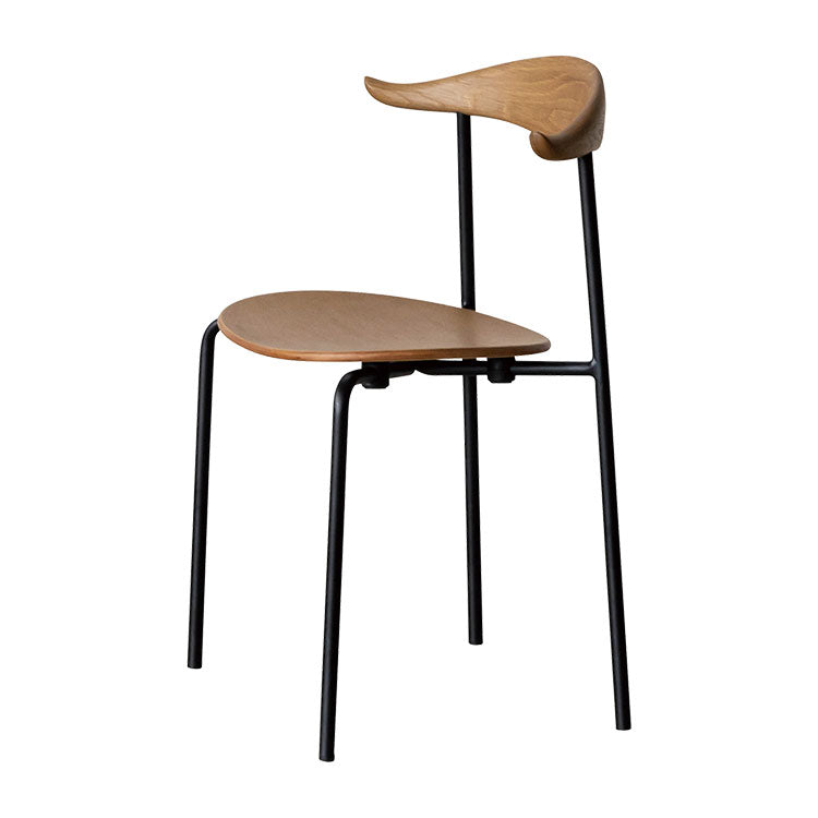 ラウル ダイニングチェア ブラック脚