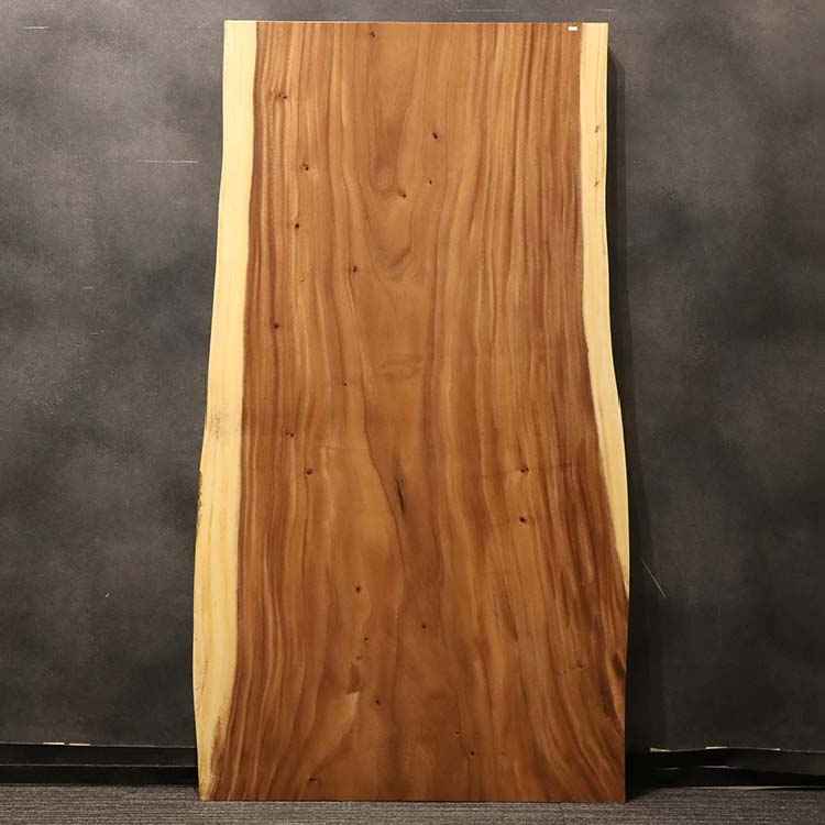 【SOLD OUT】一枚板　モンキーポッド　276-10-2　(W180cm)　ダイニングテーブル