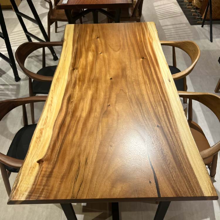 【SOLD OUT】一枚板テーブル　モンキーポッド　275-4-1　(W180cm)