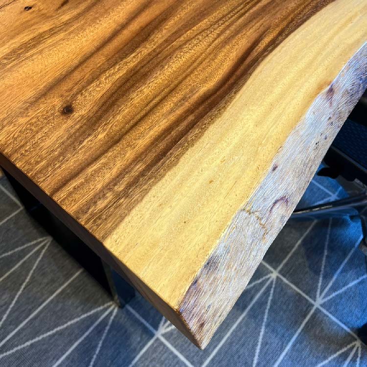 【SOLD OUT】一枚板　モンキーポッド　275-11-2　(W180cm)　ダイニングテーブル