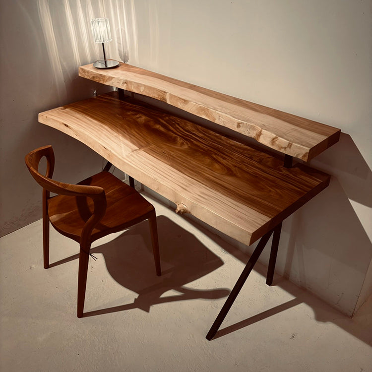 一枚板　トチ / 栃　キリオ　355-4+1065-6-1　(W150cm)