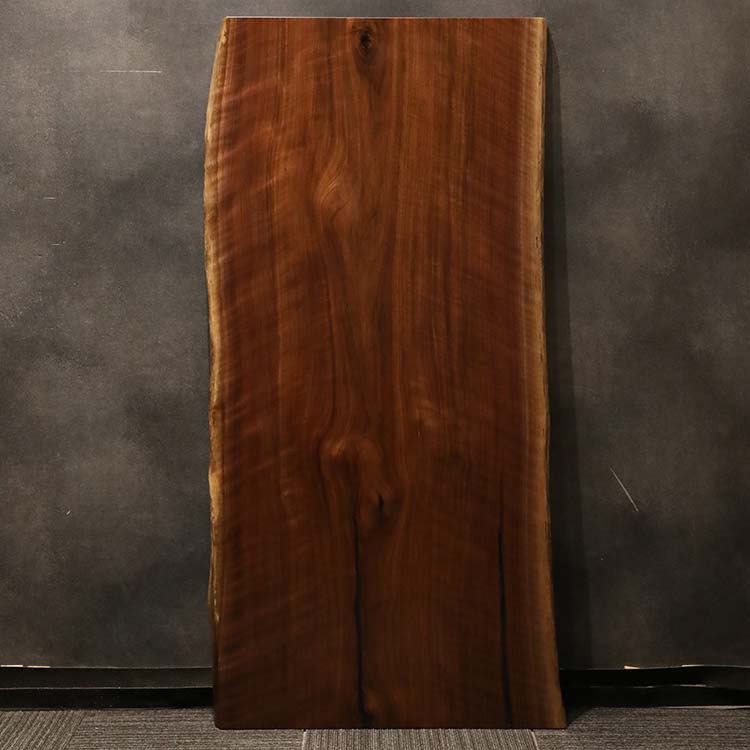 【SOLD OUT】一枚板テーブル　ウォールナット(杢)　GZZ-132068-7-1　(W160cm)