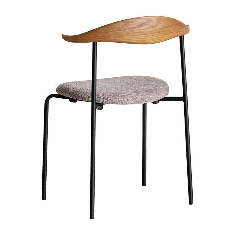 ラウル ダイニングチェア ブラック脚