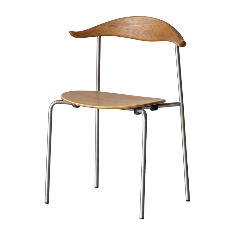 ラウル ダイニングチェア シルバー脚